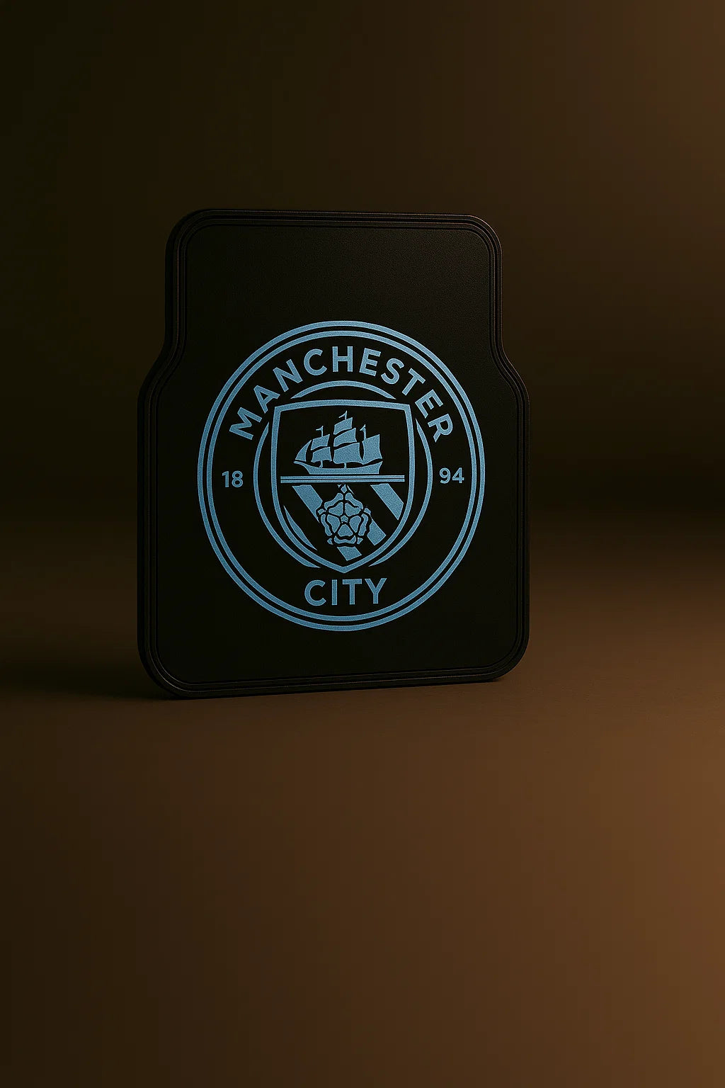 Manchester City Car Mats Set – Sky Blue Edition (4-Piece)