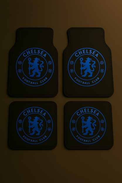 Chelsea FC Car Mats Set – Blue Edition (4-Piece)